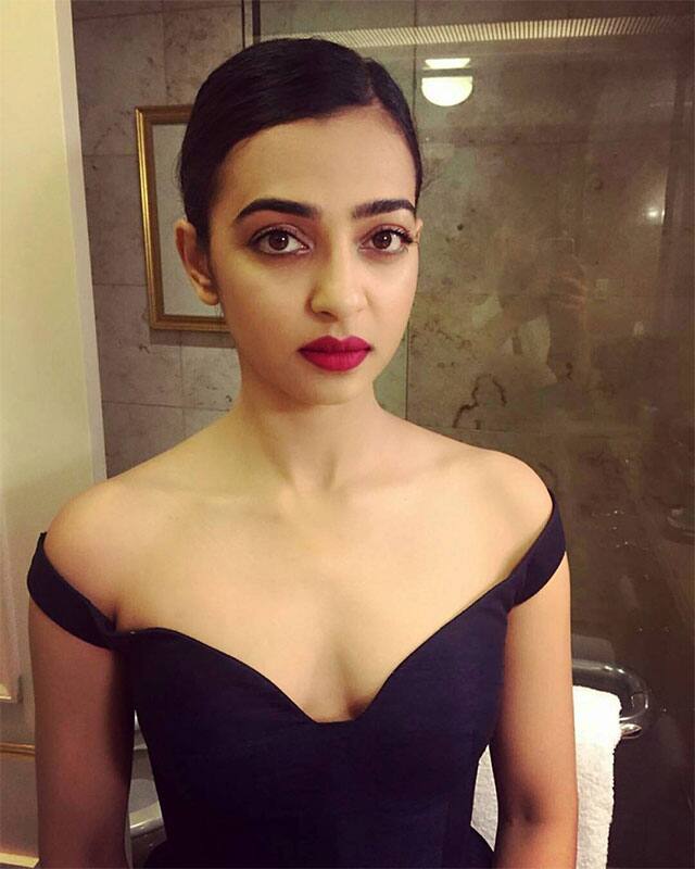 radhika apte :- 100k followers.... Thank you to every single person who loves me and supporting me