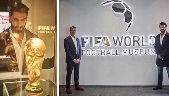 Ranveer Singh shows-off his football-craze at FIFA museum