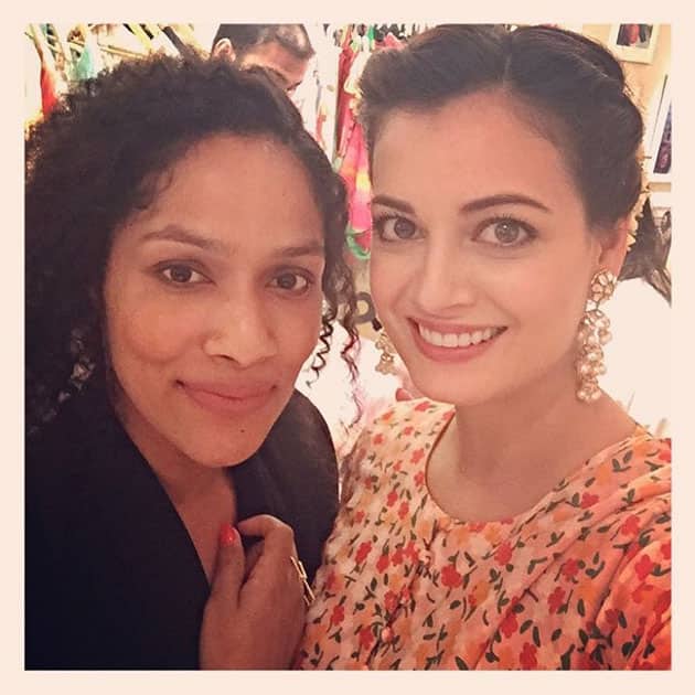 The very talented @MasabaG launched- Dia Mirza