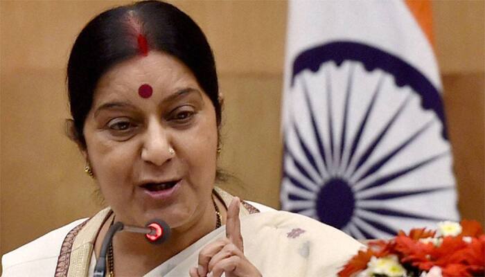 India ready to give &#039;all help&#039;: EAM Swaraj to Myanmar