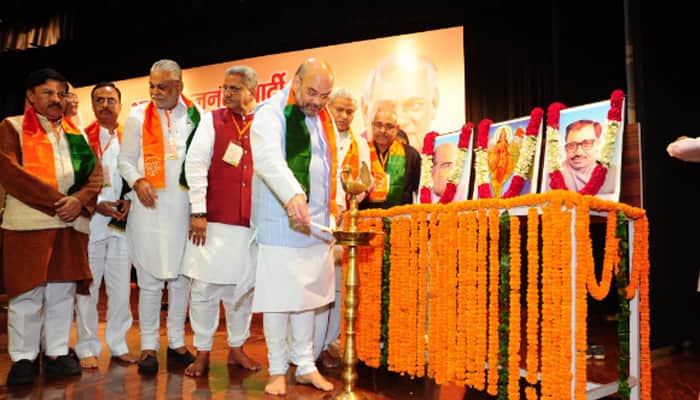Amit Shah inaugurates BJP state core group workshop