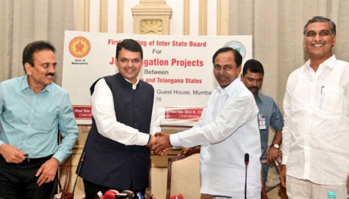Telangana, Maharashtra sign agreement on Godavari projects