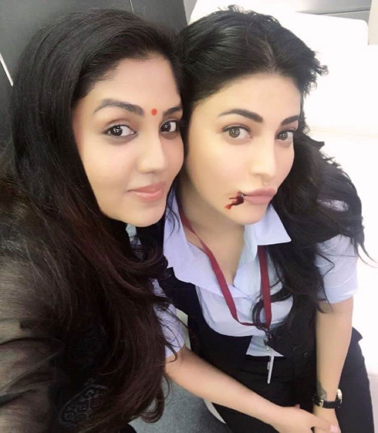 shruti haasan :- Working is fun and even more fun when a darling friend gives you company all day !! Doctor doctor fix me @luckzsathya #toughcookies #girlpowe