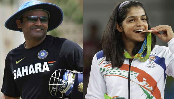 Sakshi Malik expresses desire to meet Virender Sehwag – Read Viru&#039;s HILARIOUS reply