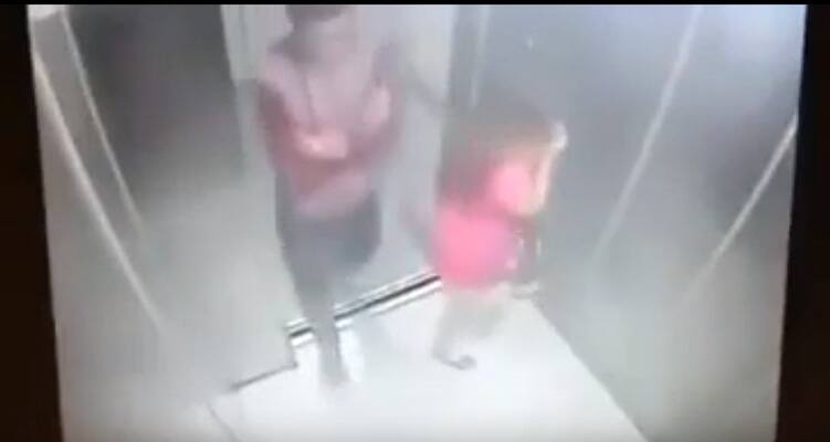 Beware! If you are woman and using elevator alone - WATCH Video