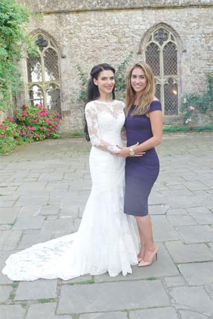 With the most stunning bride yesterday in London!- Lauren Gottlieb