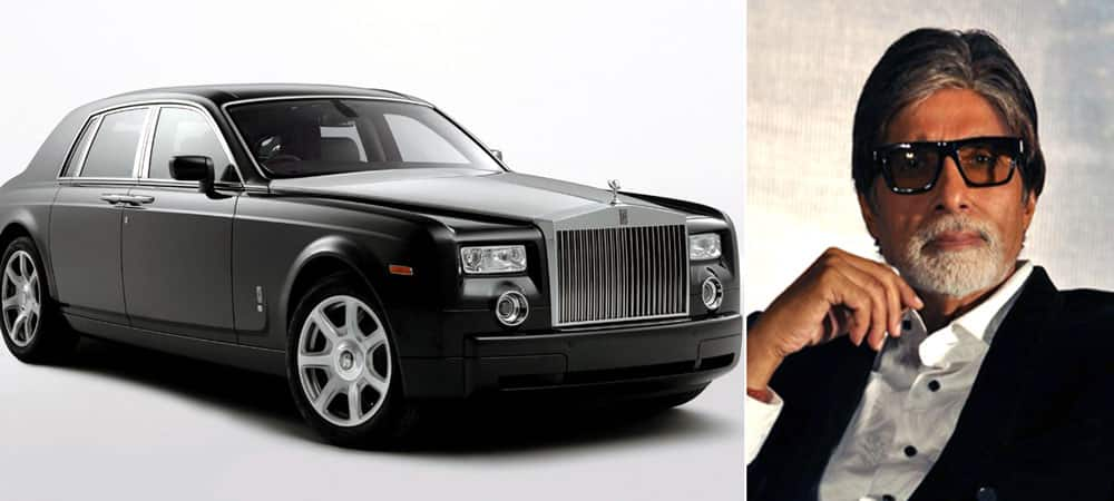 Amitabh Bachchan - Rolls Royce Phantom