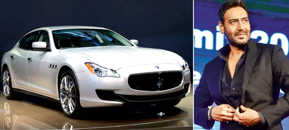 Ajay Devgn - Maserati Quattroporte