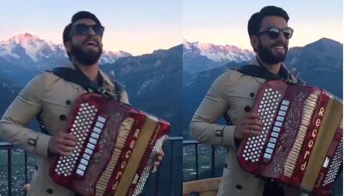 Ranveer Singh&#039;s rendition of &#039;Pardesi Pardesi&#039; is so bad it is actually good! - Watch video