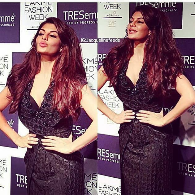 The #volumerevolution is here thanks to @tresemmeindia- Jacqueline Fernandez