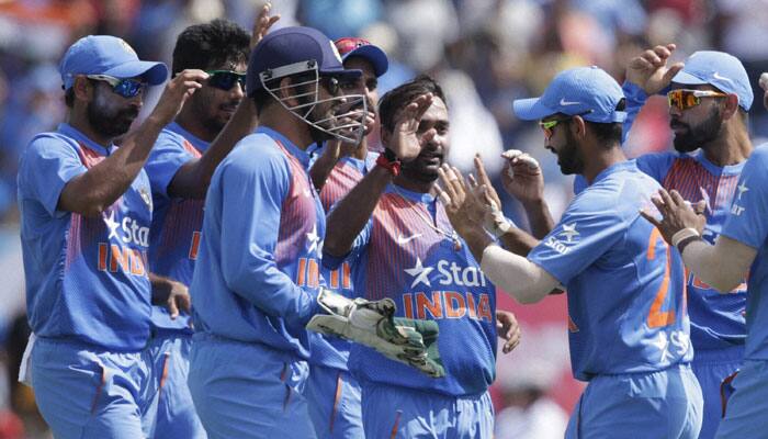 West Indies vs India, 2nd T20I: Wet outfield denies MS Dhoni &amp; Co chance to level series