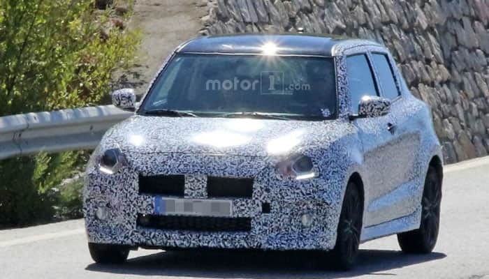 2017 Swift Sport spied for the first time