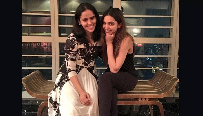 Saina Nehwal&#039;s dinner date with Deepika Padukone is high on style! Pics inside