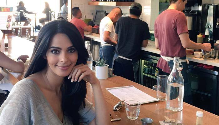 What&#039;s cooking? Mallika Sherawat chilling with Yo Yo Honey Singh in Los Angeles- See pic