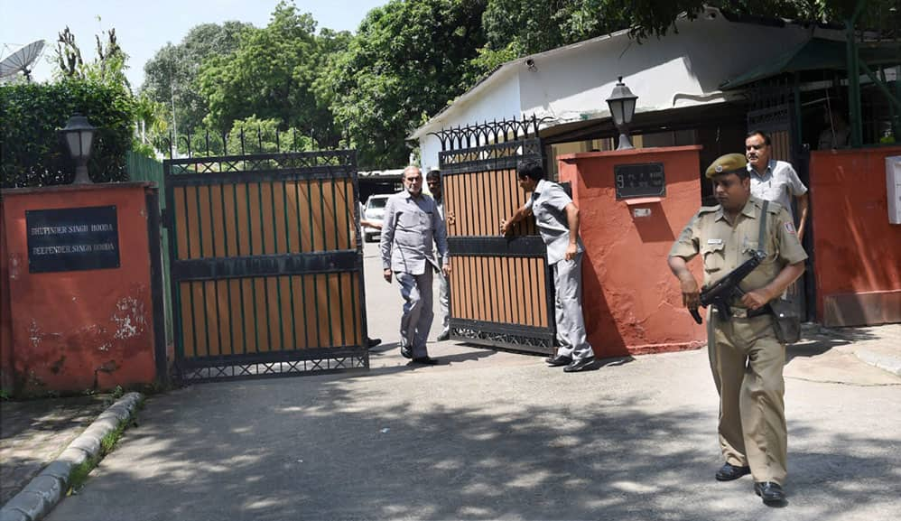 CBI raids Bhupinder Singh Hooda's residence