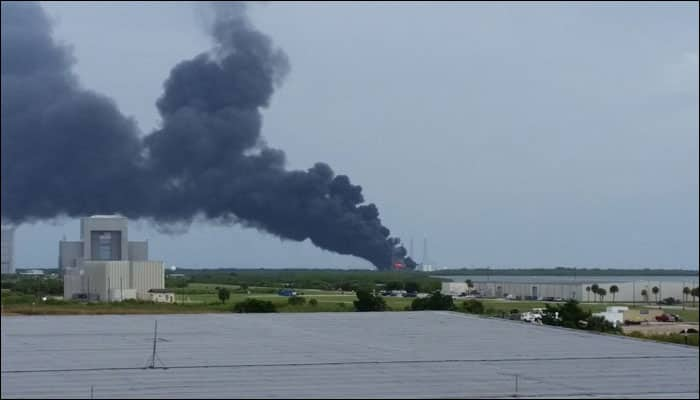 SpaceX scouring data for clues to launch pad explosion