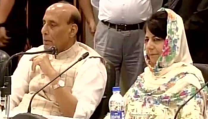 LIVE: All-party delegation meeting with J&amp;K CM Mehbooba Mufti, other state ministers under way in Srinagar