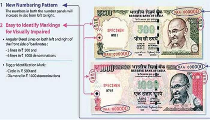 Know how to identify fake and original currency