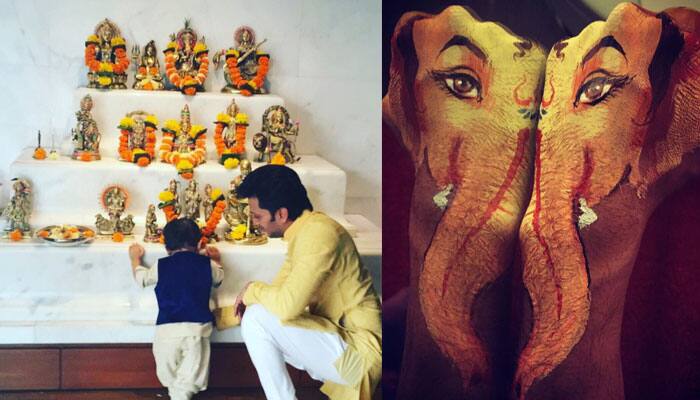 Ganesh Chaturthi special: Watch how Riteish Deshmukh makes his own eco-friendly Ganpati at home!