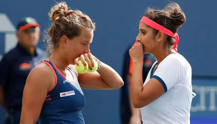 US Open: Sania Mirza-Barbora Strycova knocked out of women&#039;s doubles in quarter-finals