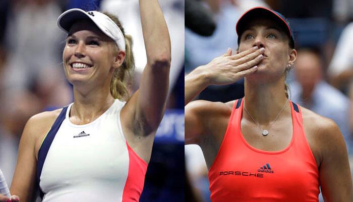 Caroline Wozniacki, Angeline Kerber to clash for US Open final spot in women&#039;s singles