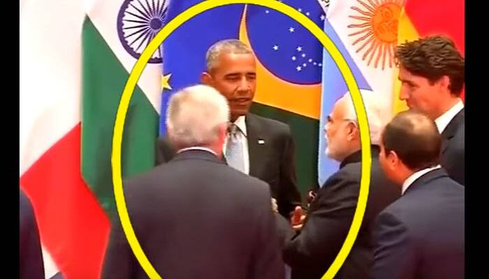 OMG! See how Obama ignores Xi Jinping and welcomes PM Modi at G20 Summit – Viral Video