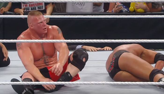 VIDEO: WOAH! 5 Superstars who kicked out of Brock Lesnar&#039;s F-5