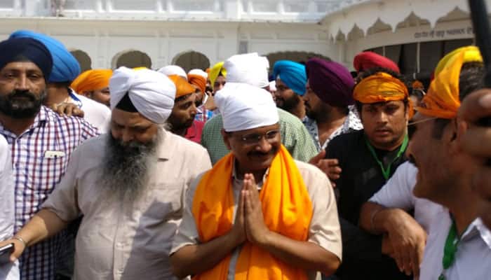 Kejriwal promises ‘holy city’ status to Amritsar; ban meat, alcohol around Golden Temple if AAP wins in Punjab
