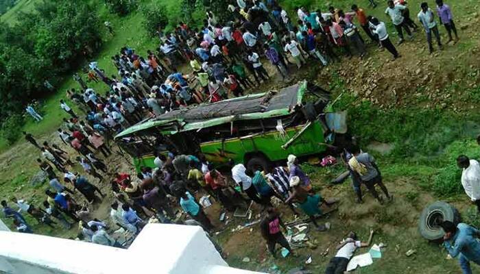 21 dead as bus falls off bridge in Odisha, CM announces Rs 2 lakh ex-gratia