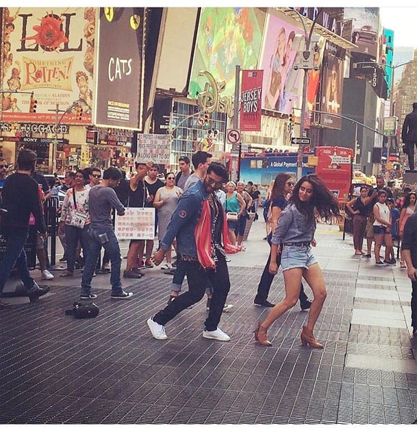 Times Square mein desi dance!!!- Shraddha Kapoor