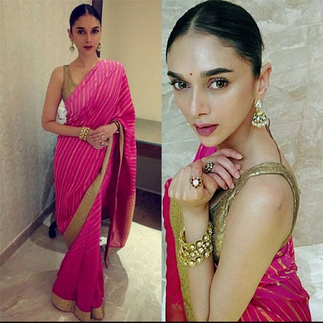 Opening doors to the Mohey store in Gorakhpur- Aditi Rao Hydari