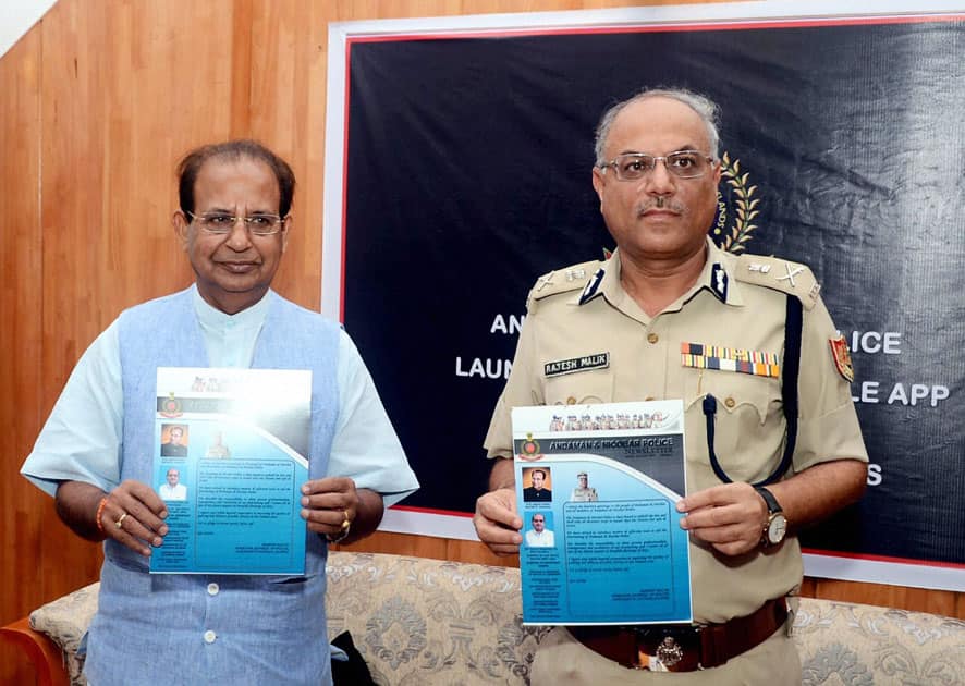 Andaman & Nicobar Police mobile app launch