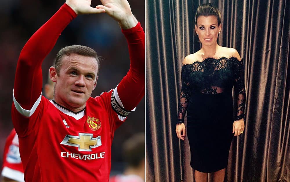 Wayne Rooney and Coleen Rooney