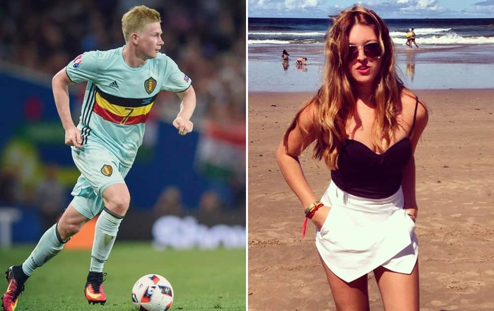 Kevin de Bruyne and Michele Lacroix