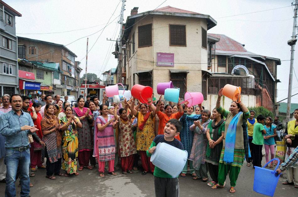 Protest in Shimla