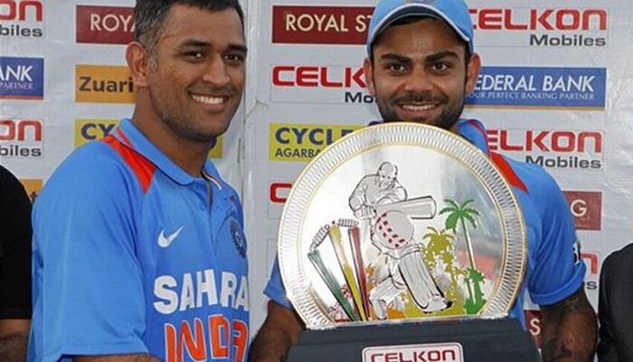 Celebrating MS Dhoni-Virat Kohli brotherhood: When India&#039;s beloved sons refused to collect trophy