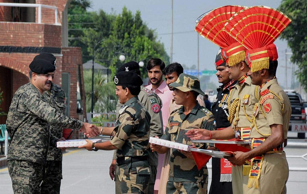 Indo-Pak Attari-Wagah border