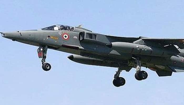 IAF&#039;s Jaguar fighter jet catches fire during take-off in Ambala, pilot safe