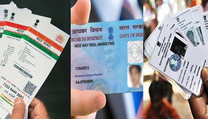 Making Voter Id, Aadhar and Pan card has become much easier–Know how |  Economy News | Zee News