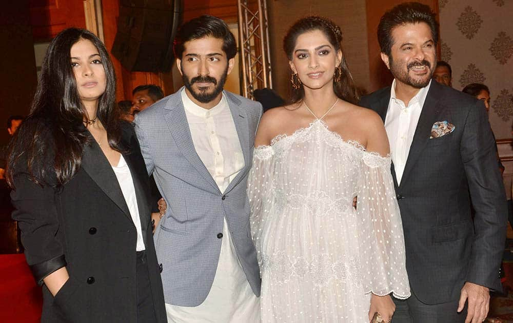 Sonam Kapoor and Anil Kapoor 