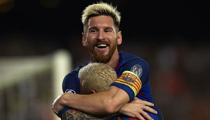 WATCH! Lionel Messi scores hat-trick, beats Cristiano Ronaldo to UCL record