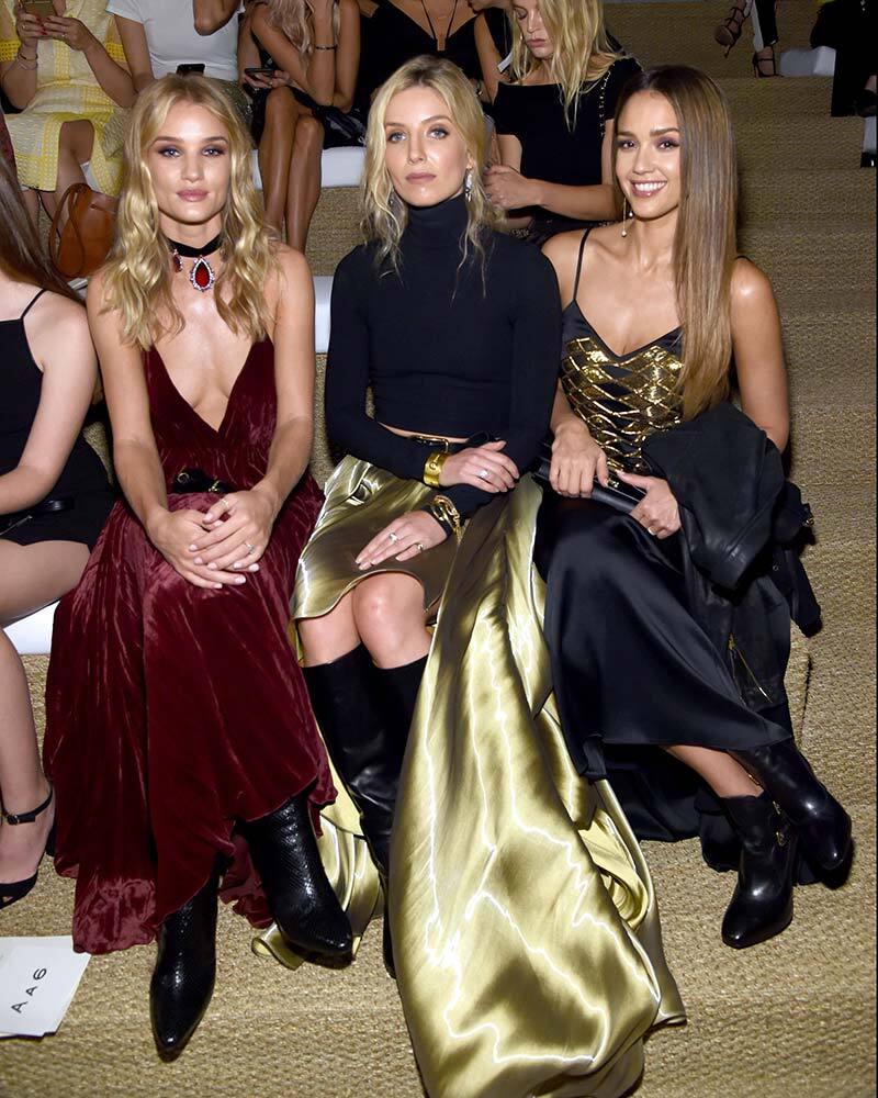 Rosie Huntington-Whiteley, Annabelle Wallis, and Jessica Alba