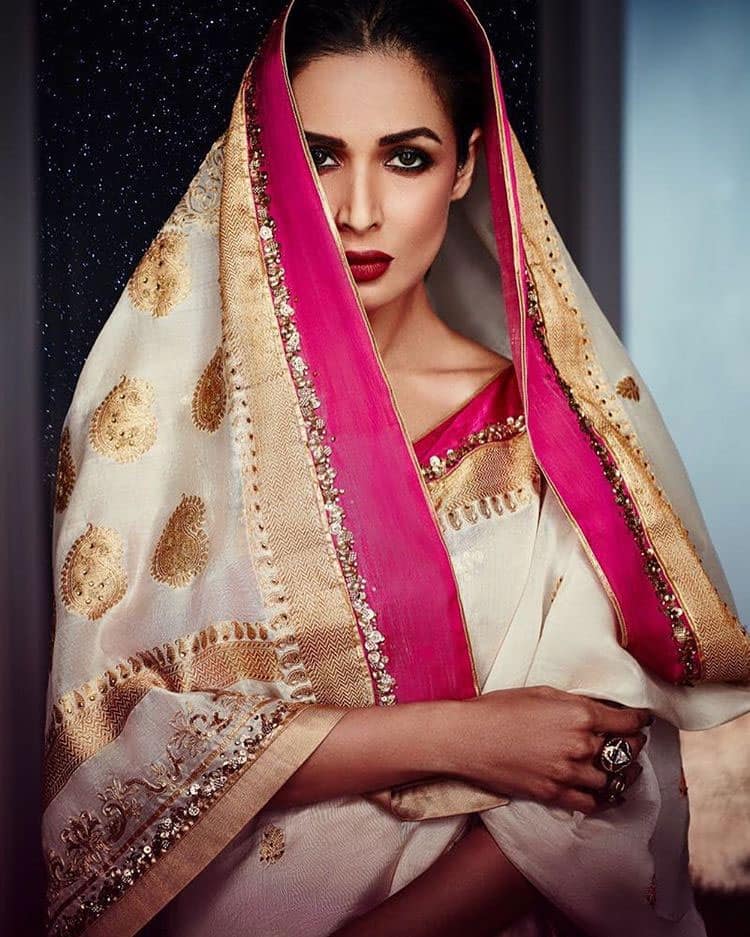 malaika arora khan :- I have been lucky to shoot for some amazing campaigns with amazingly talented people.but there's something very special bout my @satyapaulindia campaign .love love it