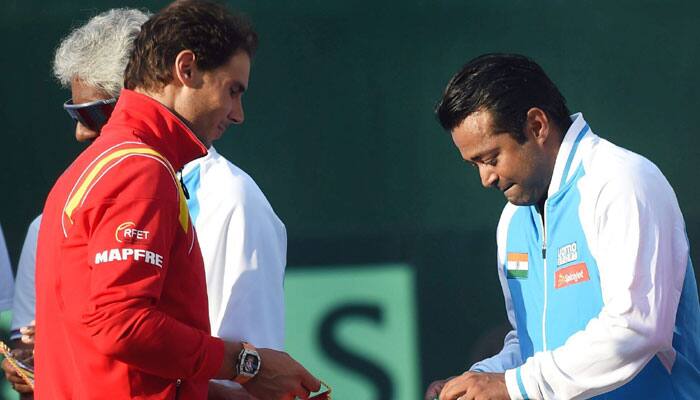 After Davis Cup duel, Rafael Nadal terms Leander Paes one of world&#039;s best