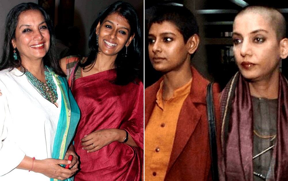 Shabana Azmi and Nandita Das