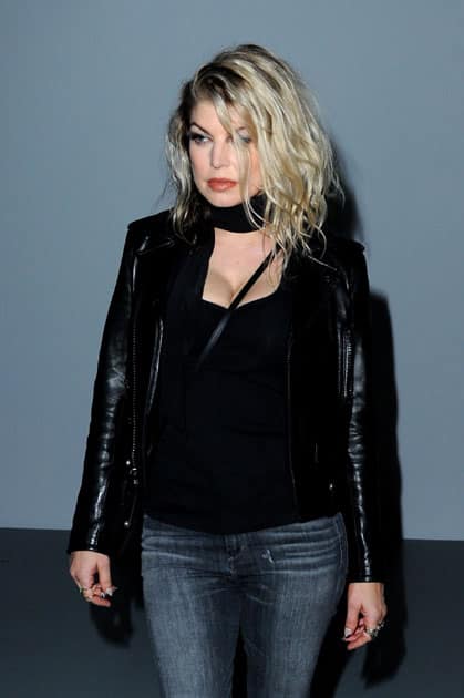 Singer Fergie attends the Gareth Pugh