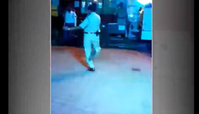 Viral Video: Indian cop dances to tune of western music, gets suspended - Watch