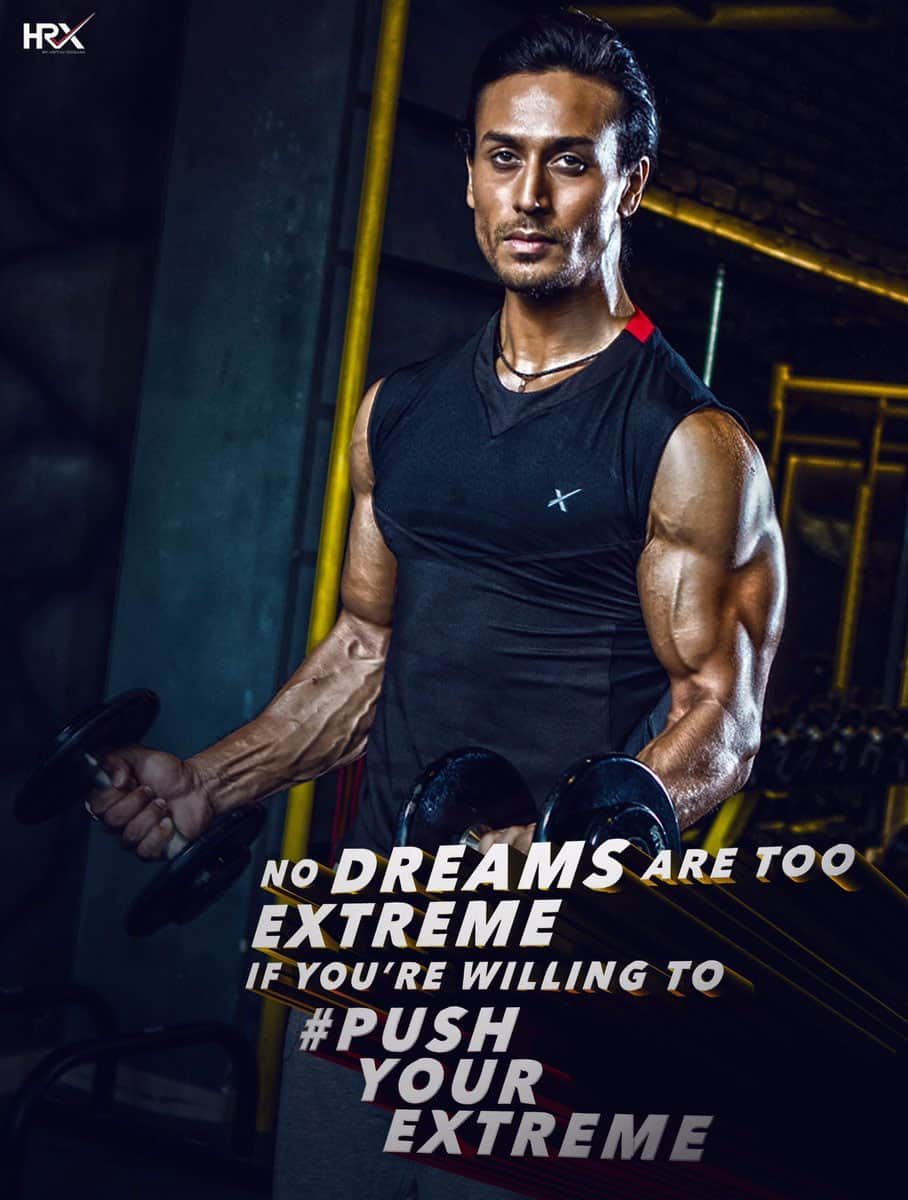 Make it a habit...- Tiger Shroff