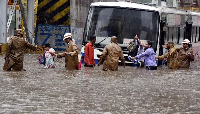 As rains pound Hyderabad, IT firms asked for work from home; Army help sought