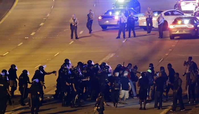 Watch - Video of deadly encounter between Charlotte police, black man
